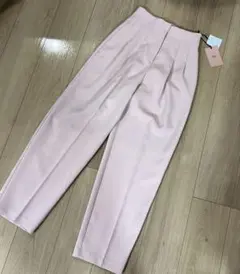 タグ付き新品　エイミーイストワール　コットンテーパードパンツ　pink