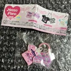 メゾピアノ Tシャツめじるしチャーム ピンク×ハート柄 1点 新品未開封