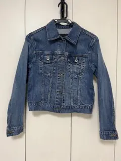 ユニクロ　デニムジャケット　Sサイズ　ショート丈　ジージャン　UNIQLO
