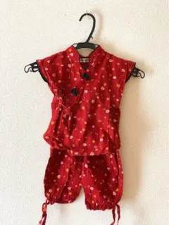 未使用✨ベビー・キッズ⭐︎トップス 甚平 上下セット(女の子用)1