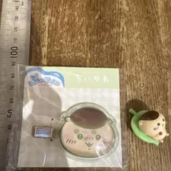 ちいかわ ぷっくりったいヘアクリップくりまんじゅう　びっくらぽんくりまんじゅう付