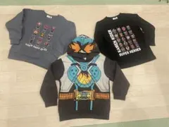 子供服　仮面ライダートップス　３枚セット　120サイズ