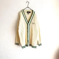 【ポロスポーツ Polo Sport】 カーディガン ニット アイボリー M