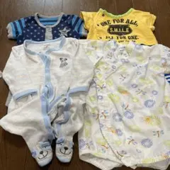 カーターズ　足付きロンパース＋甚平　おまけ　4枚セット