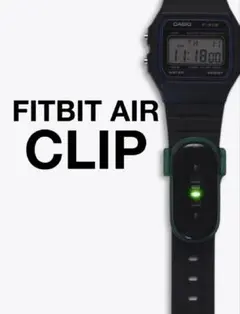 Google fitbitair用　クリップ　3Dプランター作成　黒　2個セット