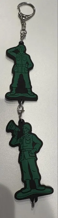 PIXAR 一番くじ J賞グリーンアーミーメン ラバーチャーム 2個セット