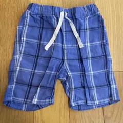 【よりどり３点999円】 プティマイン　ハーフパンツ　チェック柄　90㎝