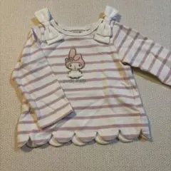 プティマイン　マイメロ　サンリオ　トップス　長袖　カットソー