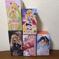To LOVEる ダークネスデート・ア・ライブフィギュア 5点セット まとめ売り
