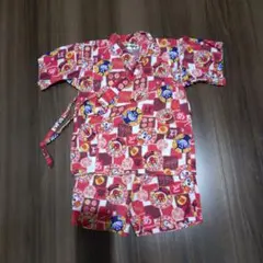 アンパンマン柄 甚平 100cm