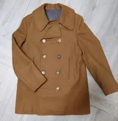 【冬物SALE】A.P.C. ブラウン ピーコート S