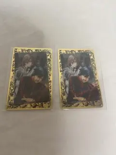桃源暗鬼 30巻発売記念 箔押しクリアカード 8巻 桃華月詠 桃角桜介