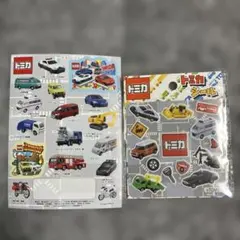 トミカ 車両デザインシール　2枚セット