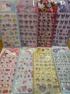 【正規品】日本未発売　中国限定 サンリオ ボンボン　シール 8枚セット