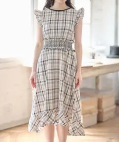 トッコクローゼット チェックワンピース