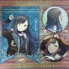 プロセカ グリッター缶バッジ グリ缶 43B 44B アニメイト特典 白石杏