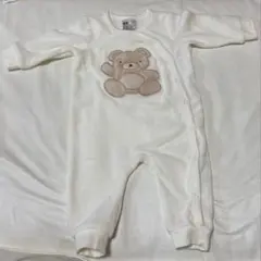 H&M ベアプリントロンパース⭐︎美品⭐︎