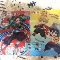 鬼滅の刃　コジマ　クリアファイル　シール　アクリルキーホルダー