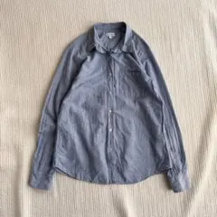 USA製 steven alan リネン混 コットン シャツ ストライプのサムネイル