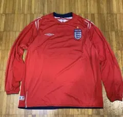 umbro 2004-2006 イングランド代表　アウェイ　長袖 XL