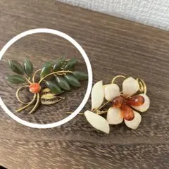 専用品 ブローチ 天然石
