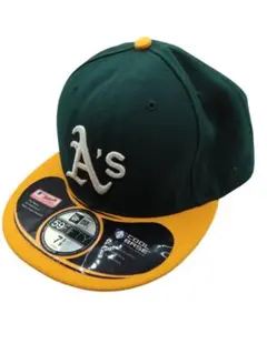 ニューエラ 59FIFTY A’s 7 5/8 オンフィールド MLB キャップ
