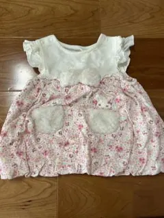 花柄トップス 90cm クーラクール