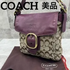 未使用級✨コーチ　 ワンショルダーバッグ　 ハンドバッグ　シグネチャー 2025年最新】コーチ ワンショルダーの人気アイテム - メルカリ