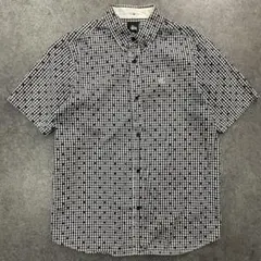 STUSSY ボタンダウン シャツ ドット 水玉 SSリンク ギンガムチェック