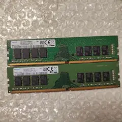 DDR4 メモリ 8GBx2枚 M378A1K43BB1-CPB サムスン - メルカリ