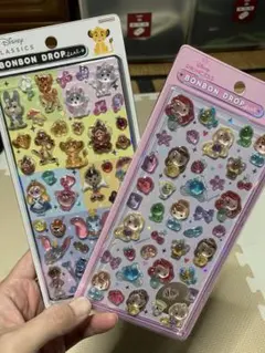 ディズニー BONBON DROP シールセット