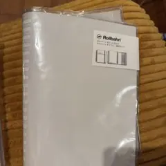 Rollbahn ロルバーン ポケット付メモ ダイアリー カバー クリア L