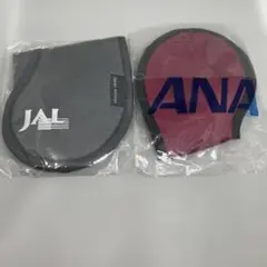JAL ANA CLUB world アイマスク 5点セット旧ロゴ 未開封
