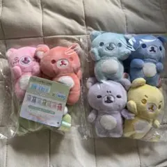 リラックマ リラッくじ Part12 C賞 ぬいぐるみ くまんばち こうさぎ