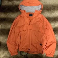 90s old uniqlo アノラックパーカー ナイロン オレンジ