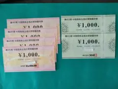 コジマ．ビックカメラ株主優待券 6000円分