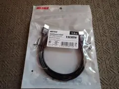 BUFFALO HighSpeed HDMIケーブル 1.5m