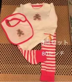 ロンパース ベビー クリスマス 3点セット ①