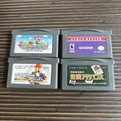 ゲームボーイアドバンス ソフト 4本セット