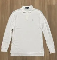 RALPH LAUREN ラルフローレン 長袖ポロシャツ 白 サイズ170