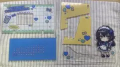 学園アイドルマスター 学マス きゅるぽっぷん アクリル万年カレンダー　月村手毬