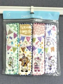 新品 Duffy and Friends タオル 4枚セット