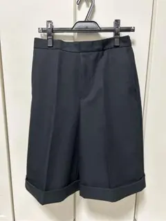 H ウーステッド ヴェイカント ショートパンツハーフパンツ ブラック S