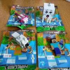 マインクラフトキーチェーン　4個セット