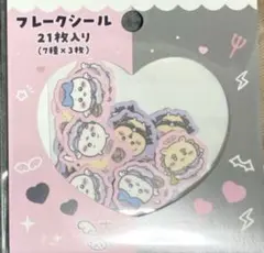 ちいかわ　天使あくま　フレークシール ハチワレ　うさぎ　マジカルちいかわ