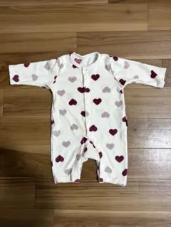 ハート柄ロンパース 60~70cm
