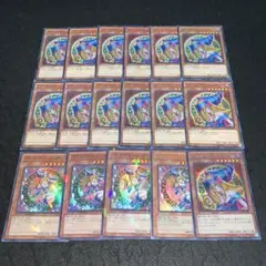 遊戯王 No.10152 ブラックマジシャンガール 17枚 傷あり特価