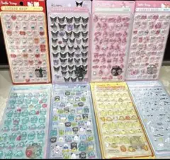 サンリオ　ボンボンドロップシールミニ8枚セット