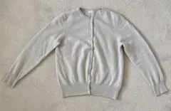 IENA イエナ　カシミヤ100% クルーネックカーディガン　ベージュ