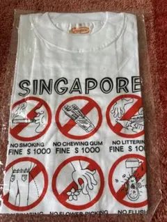 【未開封】90s SINGAPORE シンガポール Tシャツ ヴィンテージ 40